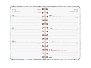 Agenda Finocam You E5 sem/vista horizontal cat 2026 Cotton