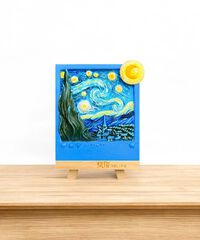 Pintura 3D Magnético Madnesstoys La noche estrellada