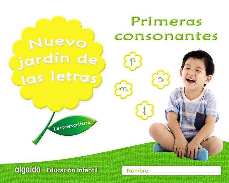 Jardín Letras Consonantes 3 Cuaderno Infantil