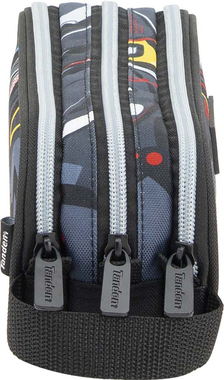 Estuche Tandem Graff 3 cremalleras