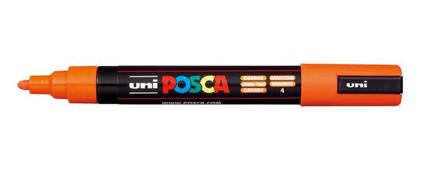 Retolador Posca PC-5M taronja