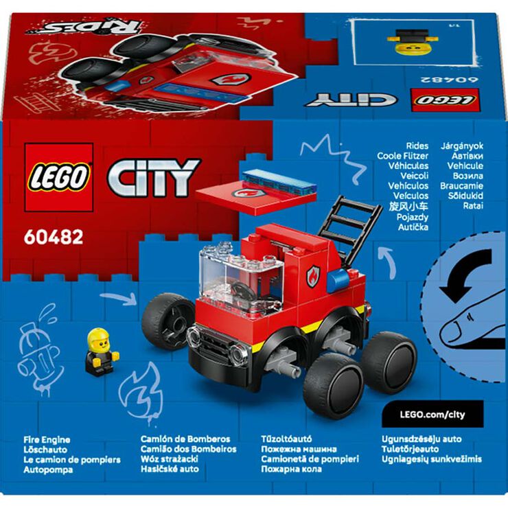 LEGO&reg; City Vehicles: Cami&oacute; de Bombers 60482