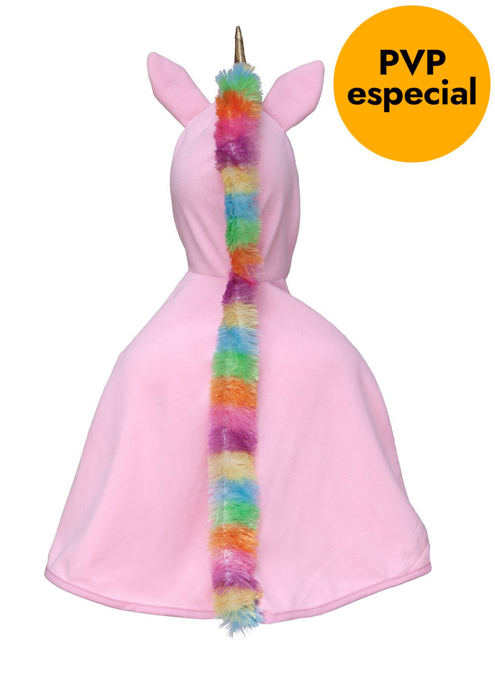 Capa&nbsp;Unicornio&nbsp;Baby&nbsp;rosa De 1 a 2 a&ntilde;os