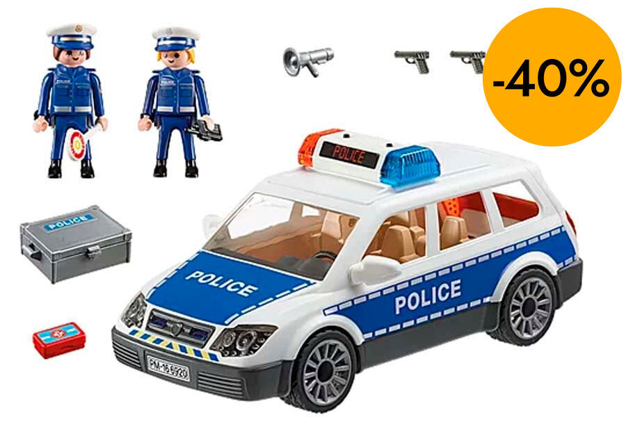 Playmobil City Action Coche con luz y sonido