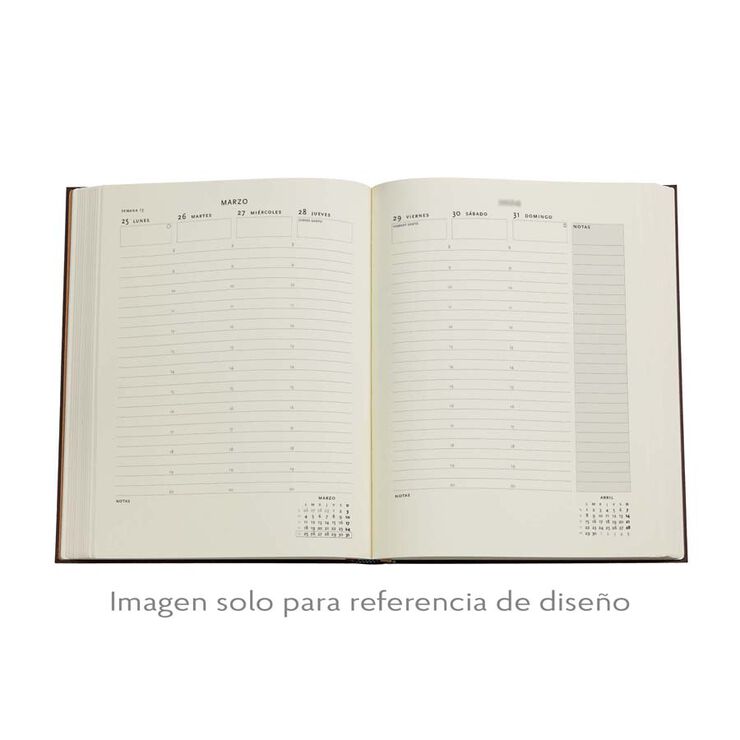 Agenda Paperblanks Folio Ultra sem/vista castellano 2025