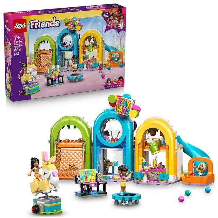 LEGO&reg;  Friends Parc de Jocs Cobert 42686