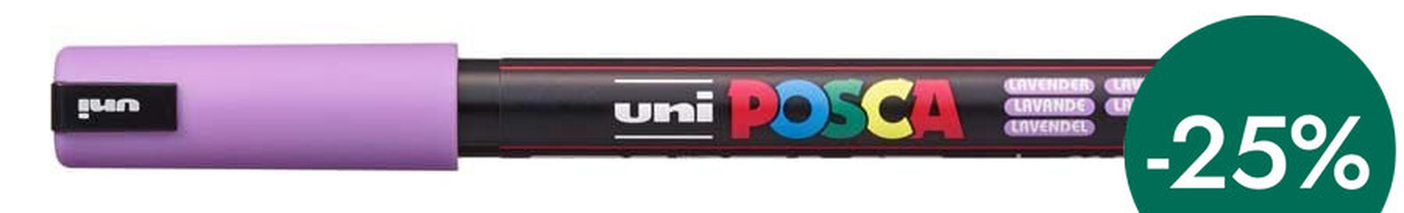 Rotulador Posa PC-1MR 0,7mm lavanda