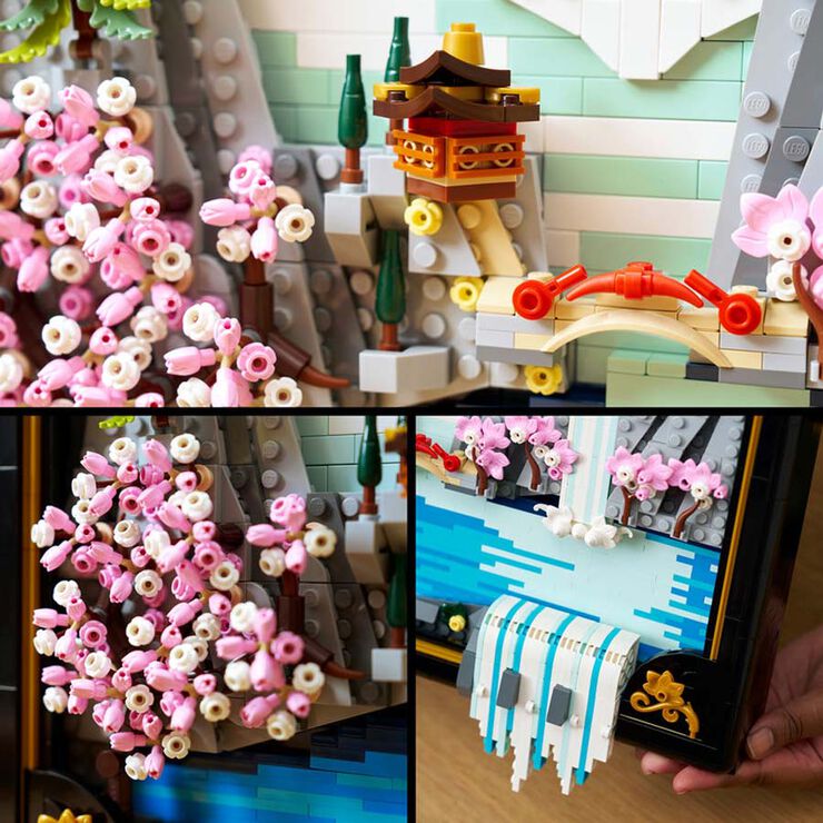 LEGO® ART Paisatge Japonès amb Cirerers en Flor 31218