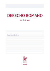 Derecho Romano 6&ordf; Edici&oacute;n