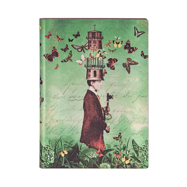 Llibreta Paperblanks Flexis midi - Paisatge oníric ratlla