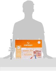 Papel Dibuix Canson Basik A3 130g 10 hojas
