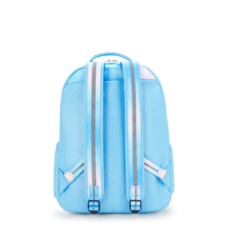 Motxilla Kipling Seoul Lap Sea Blue Met