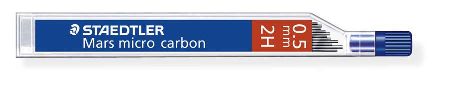 Mines Staedtler Mars Micrograph 0,5 2 H 12 unidades