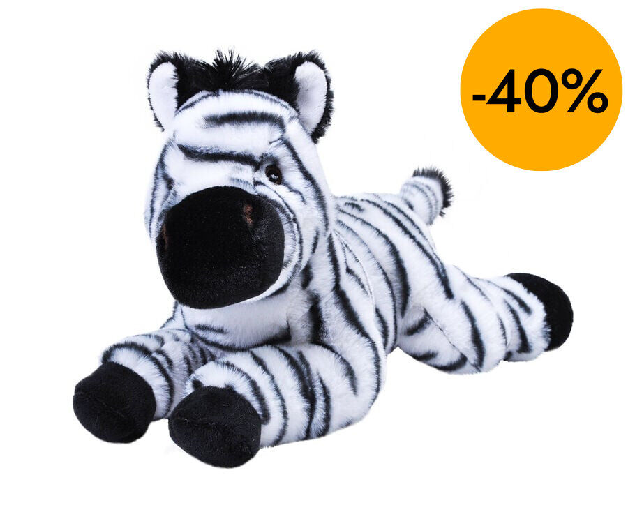 Peluche Cebra Ecokins 30 cm