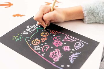 Cuadros para rascar Nature Friends