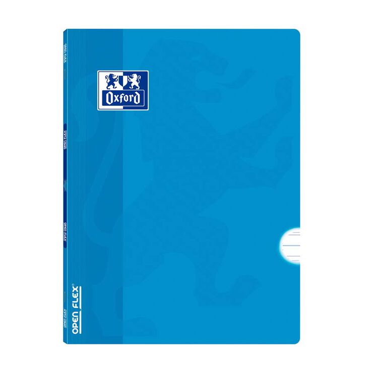 Llibreta grapada A4 48 fulls pauta 3,5 marge Oxford Openflex turquesa
