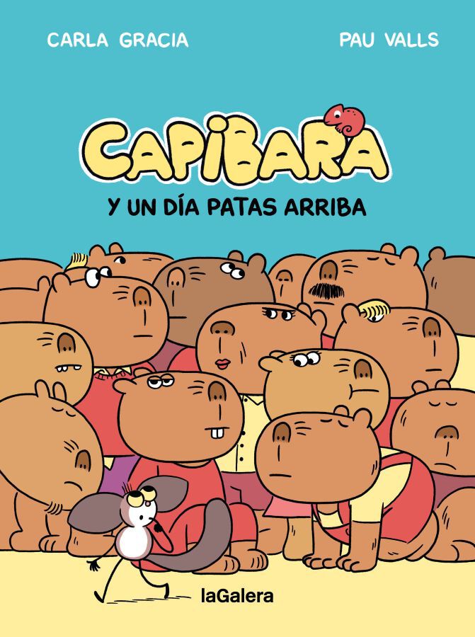Capibara y un d&iacute;a patas arriba