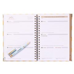 Agenda escolar Mr. Wonderful Office + Bolígraf sem/vista cas 2025-26 No Stress