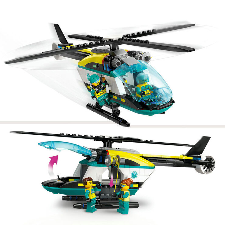 LEGO® City Helicòpter de Rescat para Emergèncias 60405