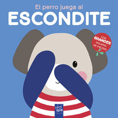 El perro juega al escondite El perro juega al escondite