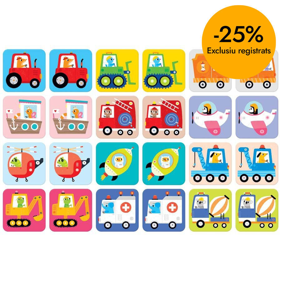 Memory Veh&iacute;culos