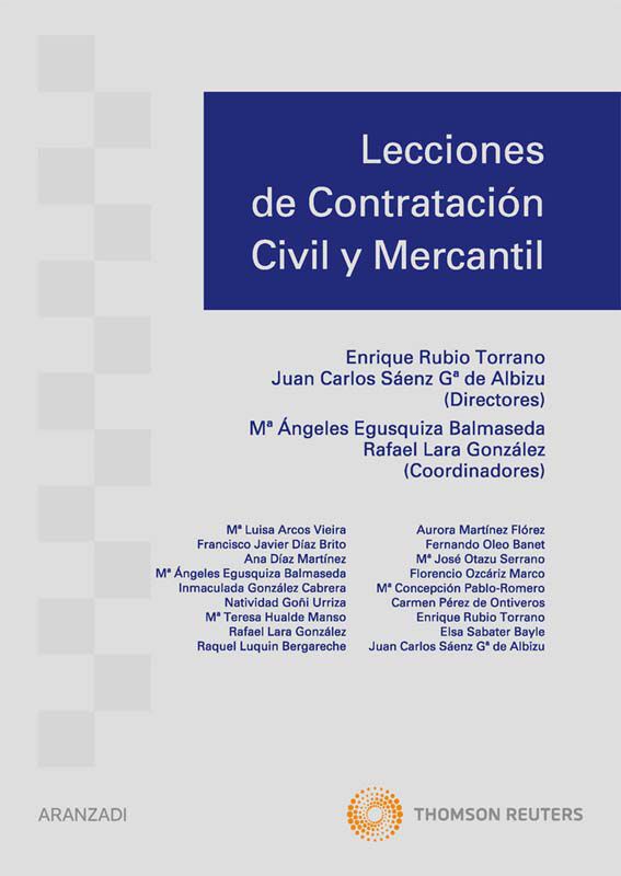Lecciones de contrataci&oacute;n civil y mercan