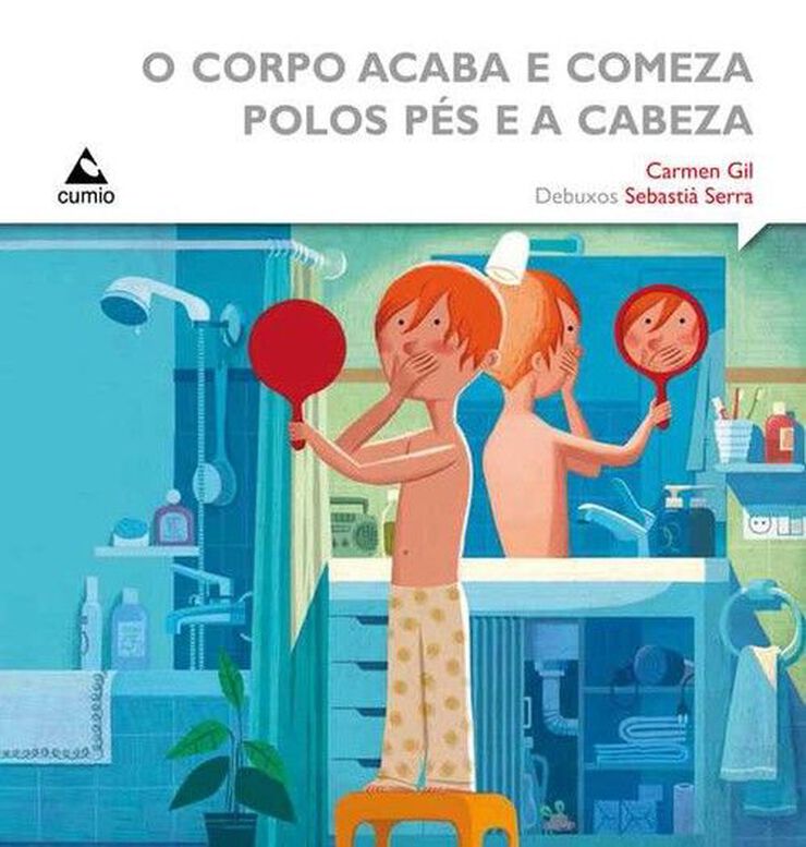 O corpo acaba e comeza polos pés e a cabeza