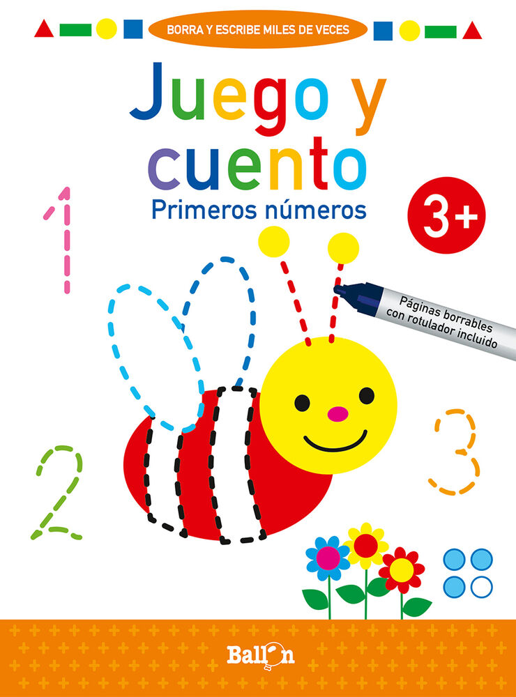 Juego y cuento - Primeros n&uacute;meros +3