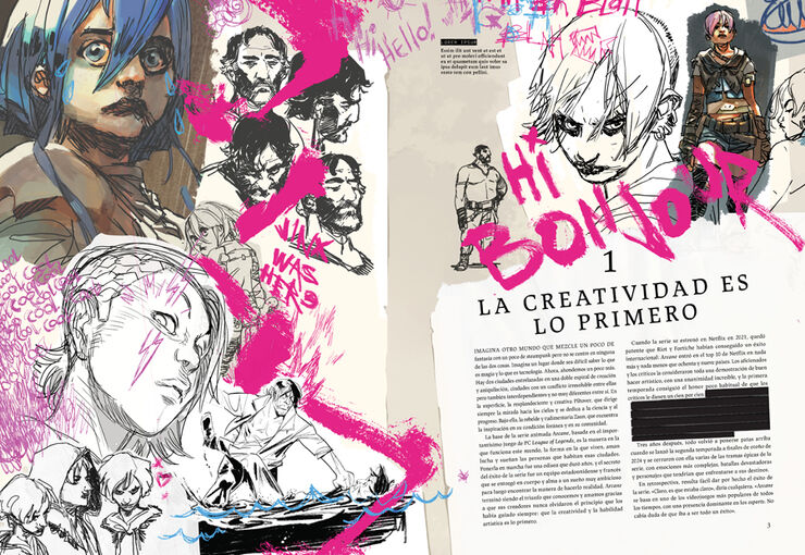 La creación y el arte de Arcane