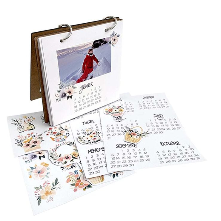 Kit de manualidades Calendario Stampam