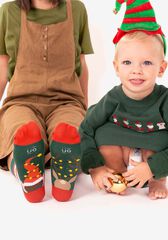 Pack Caramelo Calcetines + Galleta Navidad T42-46