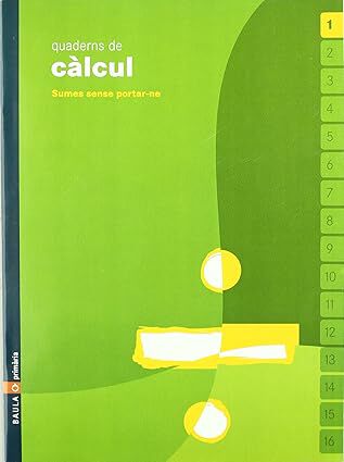 BAU E1 C&Agrave;LCUL 01 Baula 9788447914326