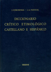 Diccionario crítico etimológico castellano e hispánico 6 (y-z) Diccionario crítico etimológico castellano e hispánico 6 (y-z)