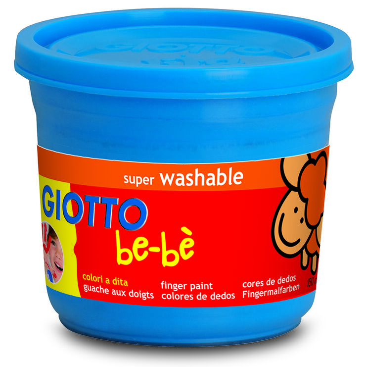 Pintura de dits Giotto Be-Bè 150g 4 colors