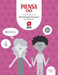 Matem&aacute;ticas 5&ordm; Educacion Primaria Piensa Infinito Ed 2020