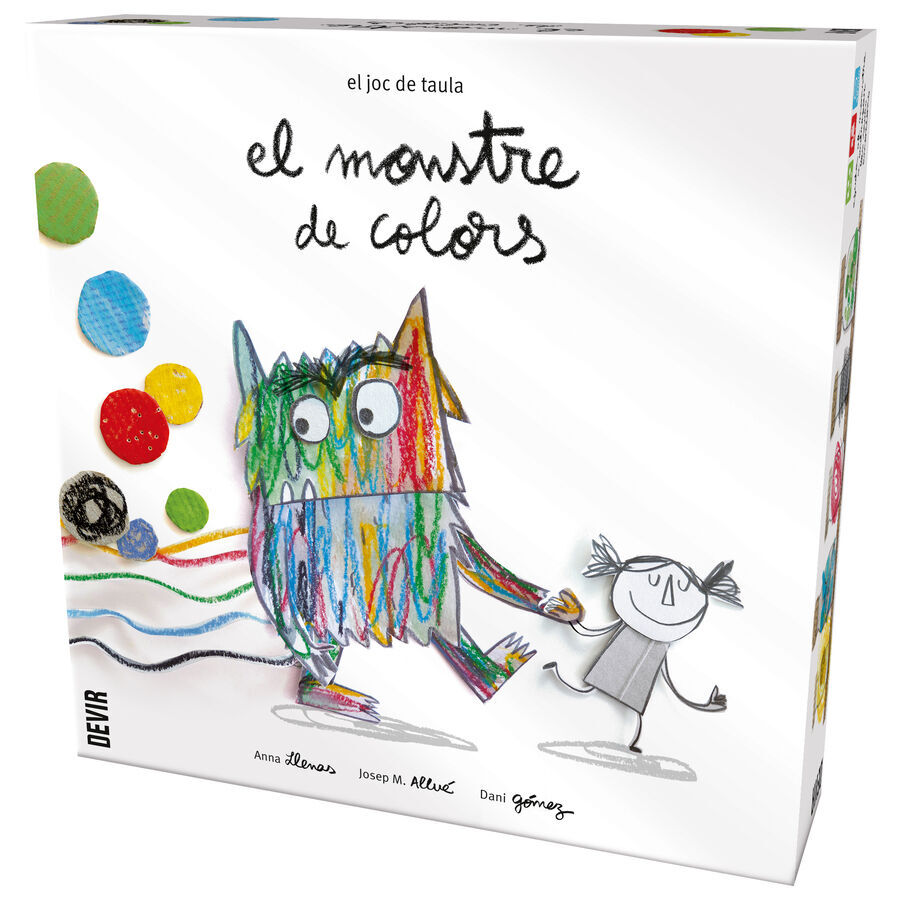 El monstre de colors - El joc de taula