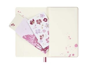 Agenda Moleskine 18 mesos dia/p&agrave;g L tapa dura Sakura