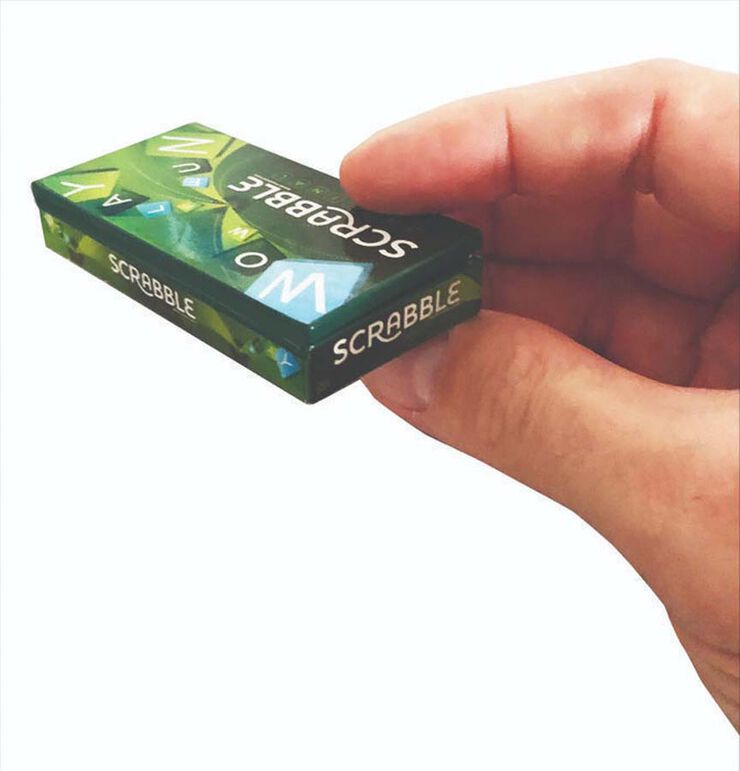 Juego Miniatura Scrabble