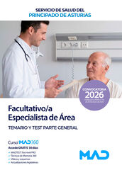 Facultativo/a Especialista de &Aacute;rea del Servicio de Salud del Principado de Asturias. Temario parte general y test