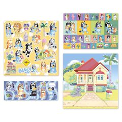 Set Adhesivos Bluey
