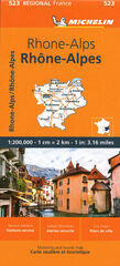 Mapa Regional Rhone-Alps/Rhone-Alpes Mapa Regional Rhone-Alps/Rhone-Alpes