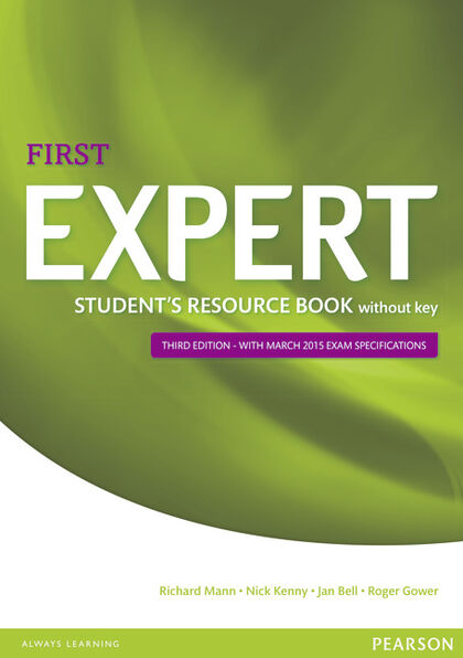 EXPERT FIRST THIRD EDITION STUDENT'S BOOK Pearson 9781447980636