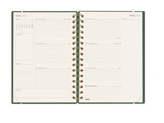 Agenda Finocam 16 mesos Haiku E10 setm/vista cat 2025-26 verd