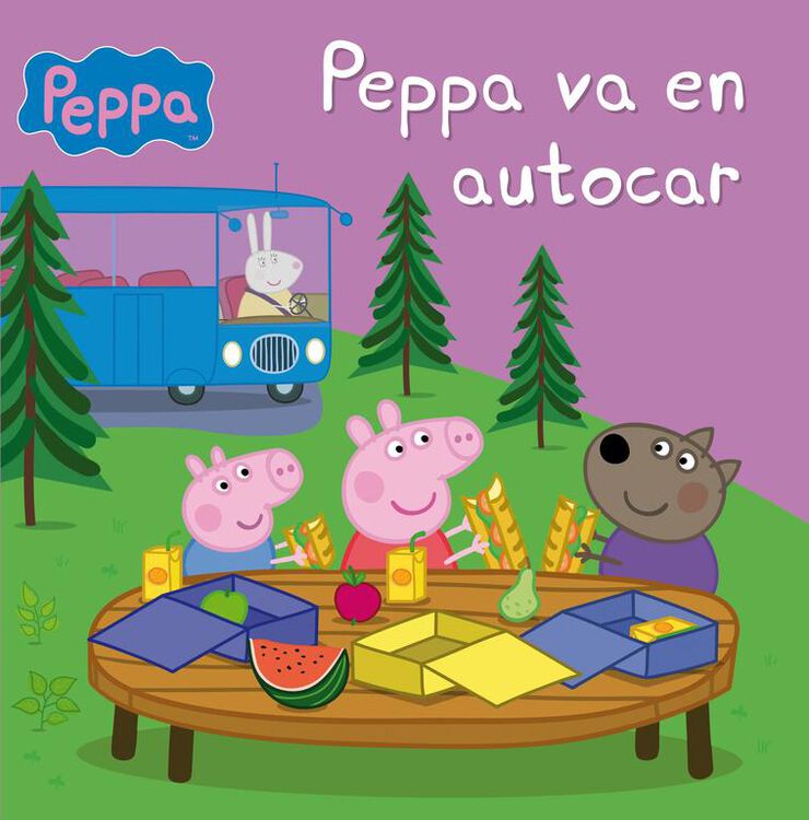 Peppa va en autocar (Un cuento de Peppa Pig)