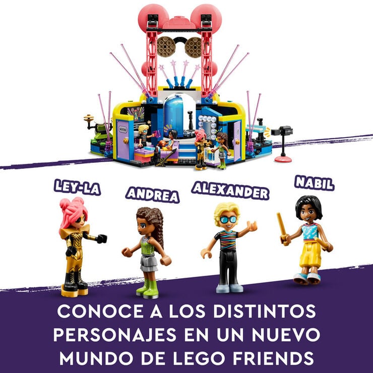 LEGO® Friends Espectáculo de Talentos Musicales de Heartlake City 42616