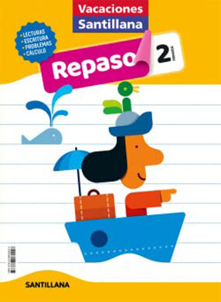 Vacaciones Repaso 2º Primaria Santillana
