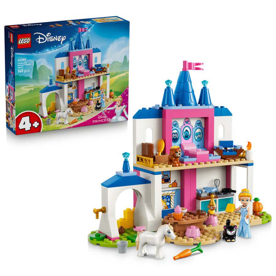 LEGO&reg; Disney Princess Castillo de Amigos Animales de Cenicienta 43283