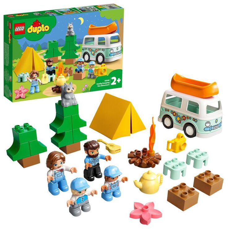 LEGO® Duplo Town Aventura en la Autocaranava Familar 10946