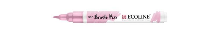 Rotulador Ecoline Brush Pen rosa pastel 390