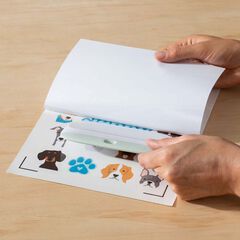 Sticker imprimible impermeable A4 blanc 6 fulls